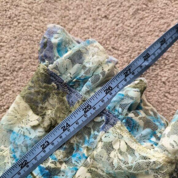 Vintage Y2K 2000s Fairy Whimsical Lace Sabrina Carpenter Babydoll Slip Dress M - Picture 6 of 7